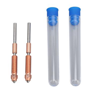 2 Pcs for K1C Nozzle 0.8mm All Metal 30mm3s High Flow 600mms High Speed Printing 3D Printer Quick