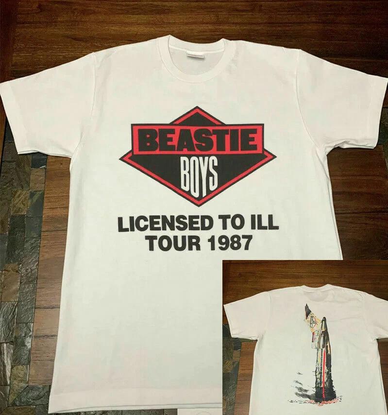 RARE Vtg 1987 Beastie Boys Licensed to Ill Concert T- Shirt 2XL