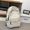 Schoolbag Backpack Men's Simple Junior High School Student Elementary School Student Large Capacity Travel Backpack Female College Student