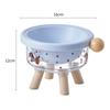 Highly attractive pet bowl, cat feeder, anti-slip and anti-spill cat bowl, stainless steel large-capacity dog bowl