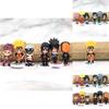 Exquisit gestaltetes Naruto Actionfiguren Set (6 Stück) Ideal für Kuchen- und Gartendekoration