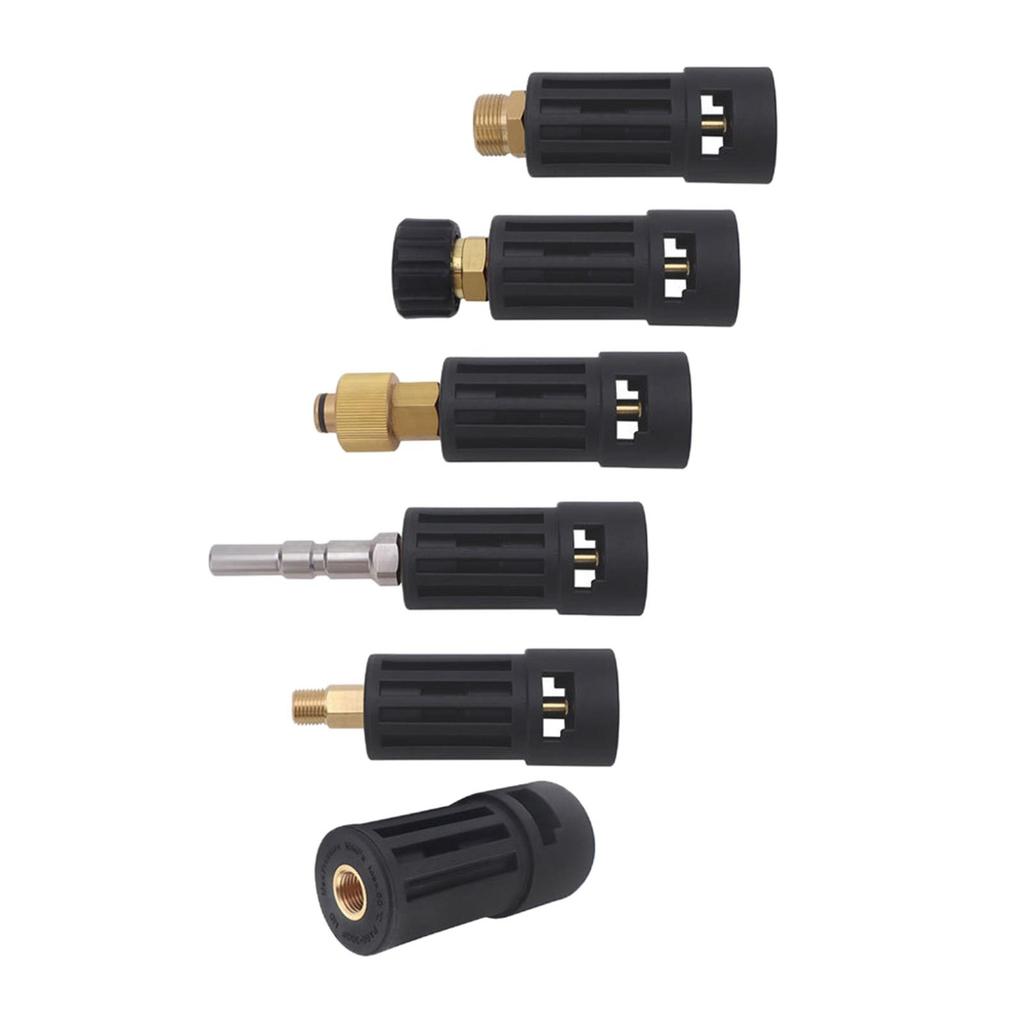 Schnellwechsel-Kit für Kärcher K-Serie Schnellverschluss Hochdruckreiniger Zubehör 1 Stück Düsenspitzen Schaumdüse