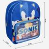 Sonic Kids Backpack with 1 Zipper 30x25x12cm Lightweight Durable School Bag for Boys Girls