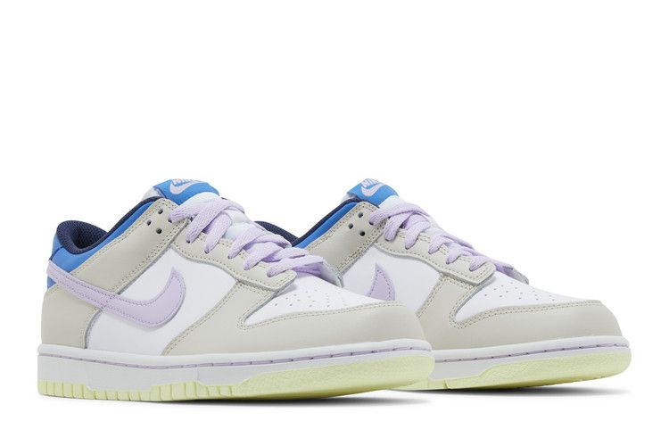 Nike Dunk Low Khaki Blue Pink (GS)