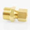 6 8 10 12 15 16-28mm OD X M8-M30 1/8" 1/4" 3/8" 1/2" 3/4" 1" BSP Male Compression Union Brass Pipe Fitting Connector Coupler