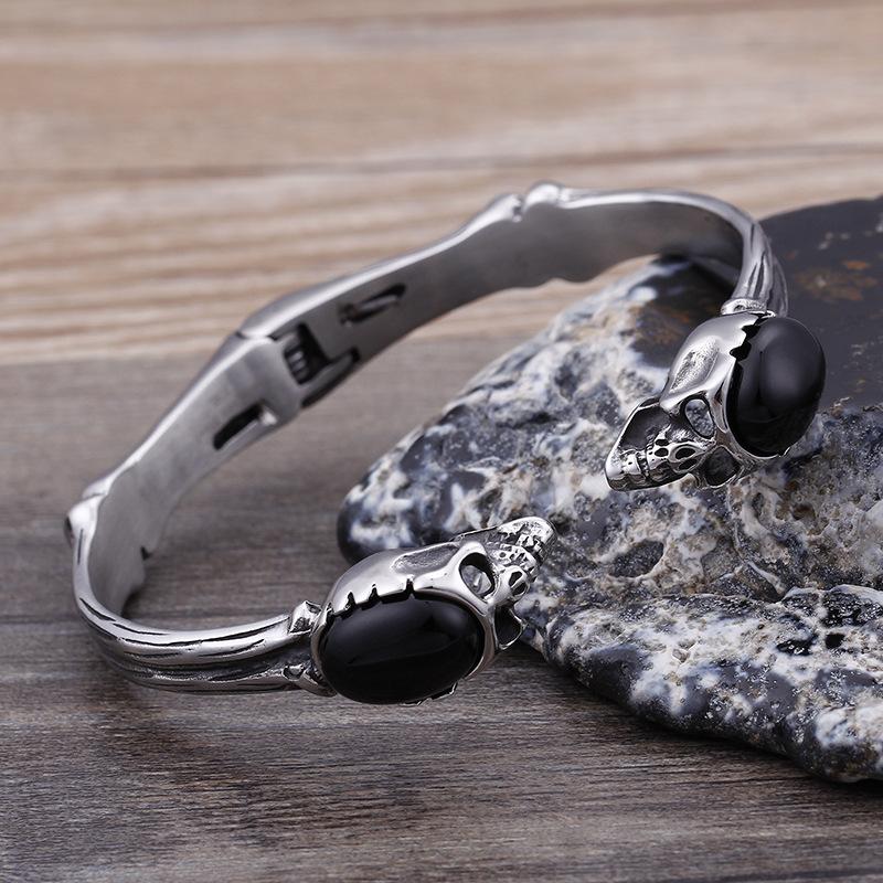 Trendy Men 'S Bracelet Titanium Steel Fashion Bracelet Bracelet Accessories