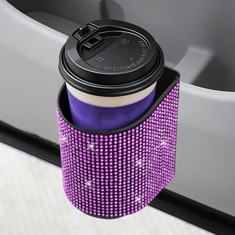 Car Door Cup Holder Didmond Universal Back Clip Design Drink Rack Storage Bin Seat Back Water Cup Box Organizer Pocket For Women