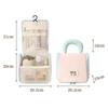 Portable Large Capacity Cute Makeup Bag with Hook for Travel and Business Trips