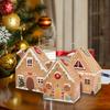 Christmas House Gift Box Set 3D Pop Up Cottage Gift Box Festive Holiday Packaging for Cookies Sweets Toys