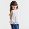 Girls' French Lace Cotton Vest