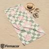 Green Checkerboard Soft Portable Travel Towel Unisex Ultra Lightweight Microfiber Oversized Sand Free Quick Dry Beach Towel