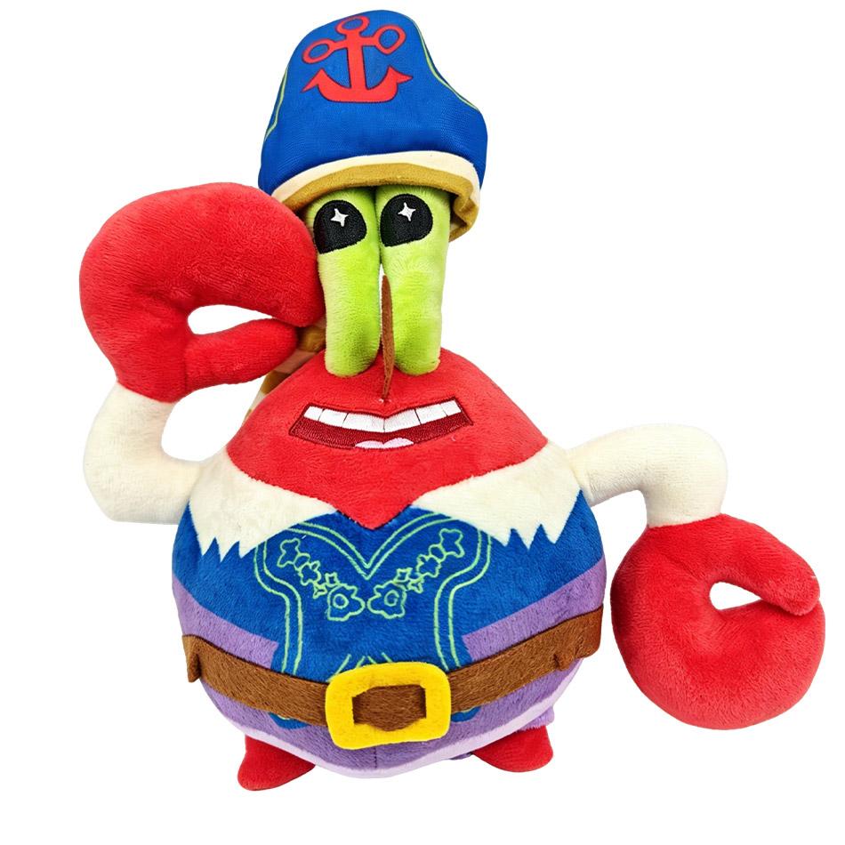 Classic Anime Plushie Doll S-pong-e-bob Squarepants Patrick Star Squidward Eugene Krabs Gary Kawaii Cartoon Stuffed Plush Toy
