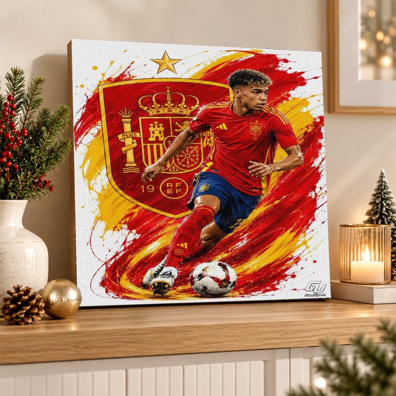 Cristiano Ronaldo Diamantová malba 5D plné vrtáky DIY Diamantová mozaika Nástěnné umění Domácí dekorace