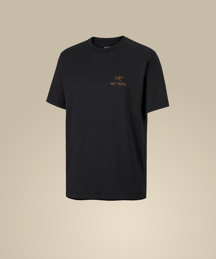 ARCTERYX Craig Sl Cotton Birdsward Ss Men'S - 24K Black / Atqfm09535