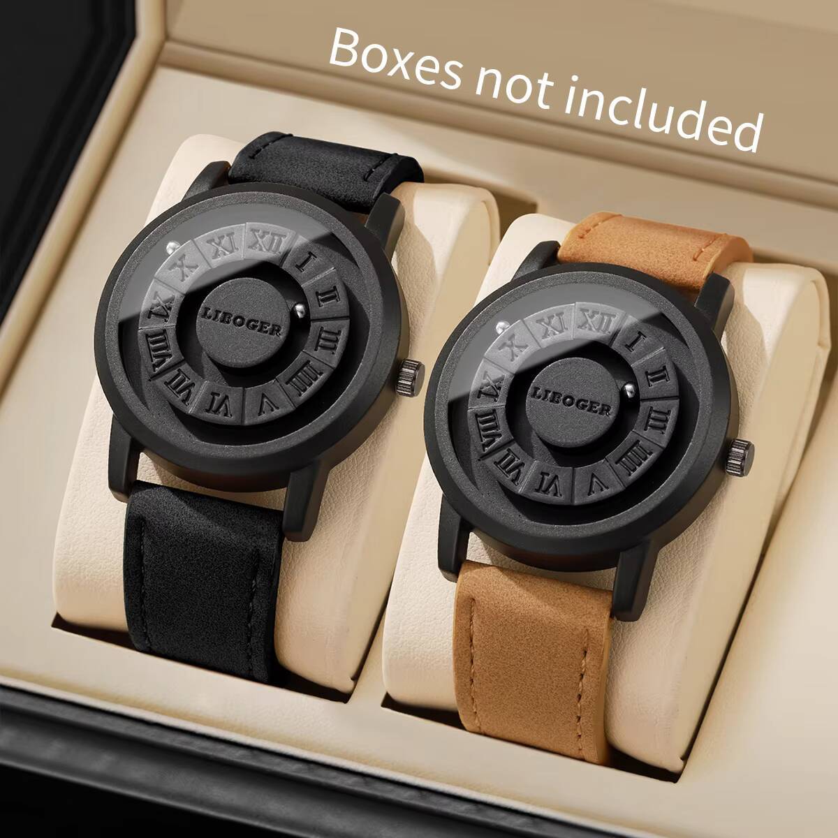 

2/3 шт. Модный мужской набор часов, повседневные кварцевые наручные часы с кожаным ремешком, мужские часы, reloj hombre