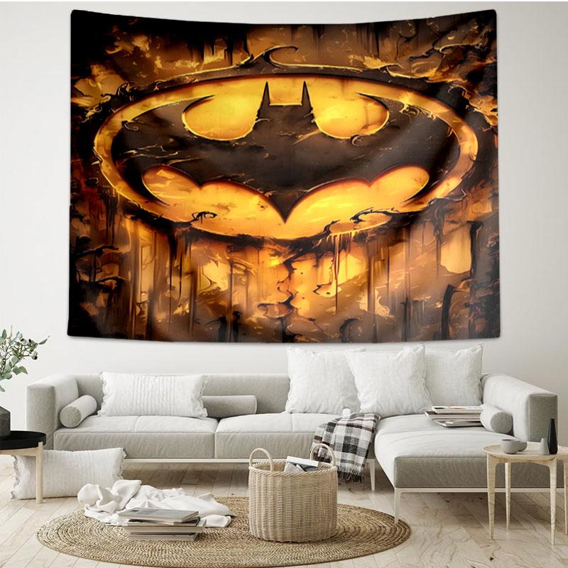 Superheroes Print Tapestry - Portable Wall Decor Cloth, for Home, Dorm, Travel, Bedroom, Living Room - Ideal Birthday Housewarming Gift