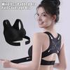Posture Corrector Bra for Women Front Closure Wireless Padded Bra Full Coverage Back Support Everyday Bra
