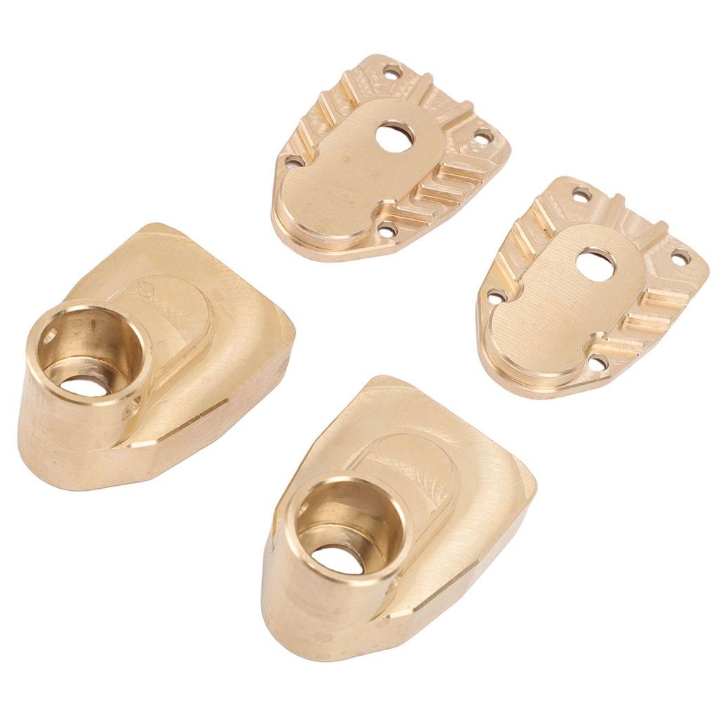 1 Pair RC Rear Axle Seat Fit for AXIAL AXP8 Gilamon 1 8 Car Replacement Set Brass