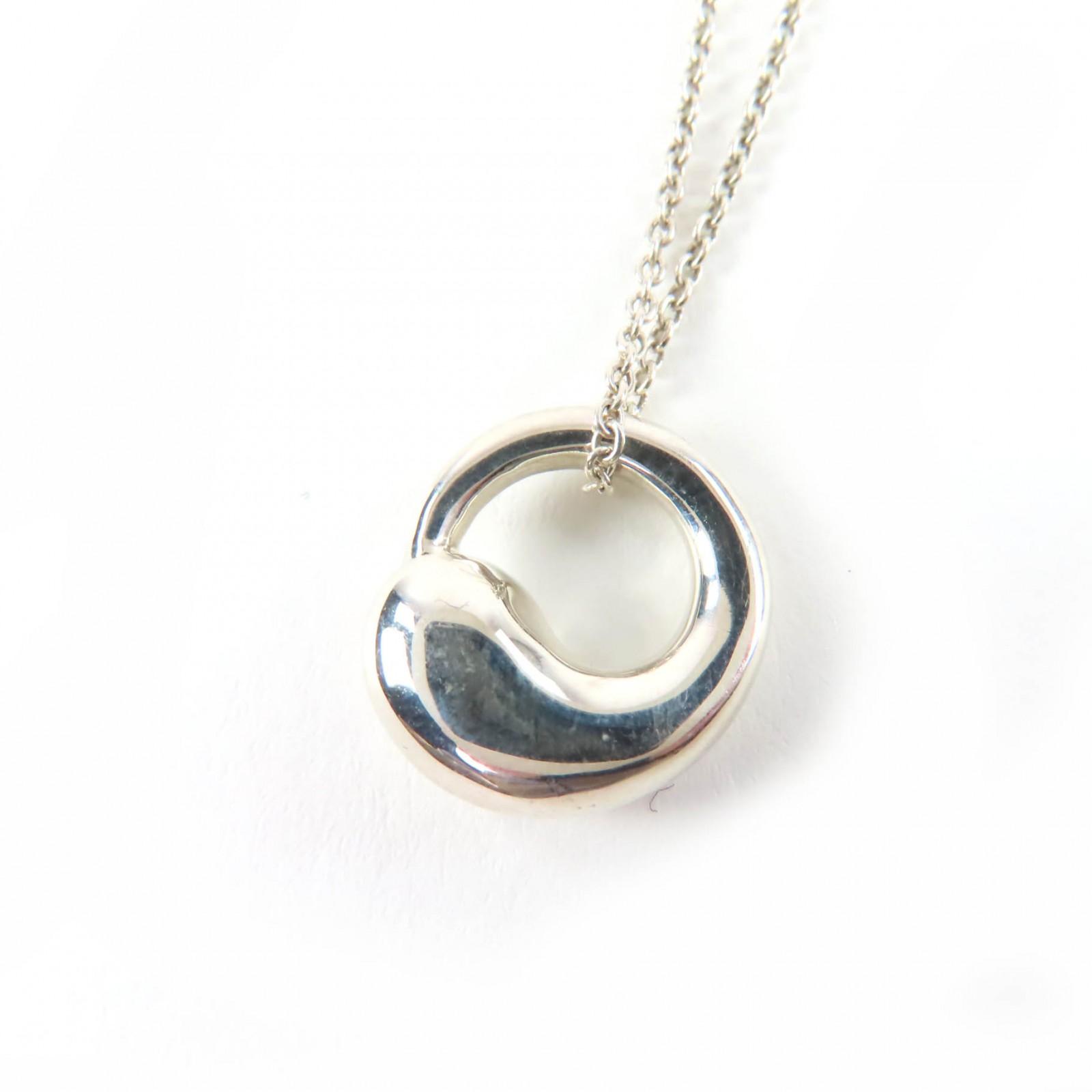 

Great TIFFANY&Co. Necklace Eternal Circle TIFFANY&Co. Necklace Silver 925 Women Used