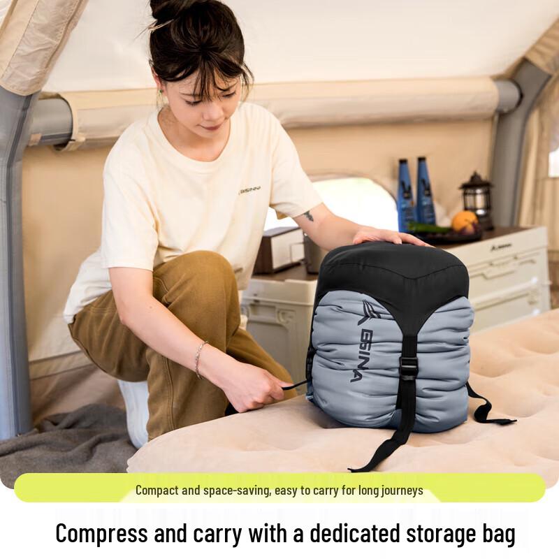 North Mountain Wolf Heated 2-in-1 Sleeping Bag & Quilt