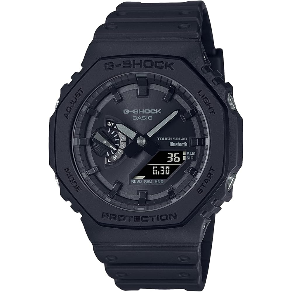 

Casio G-Shock GA-B2100-1A1 Unisex Bluetooth Tough Solar Watch Matte Black Analog-Digital Carbon Core Guard