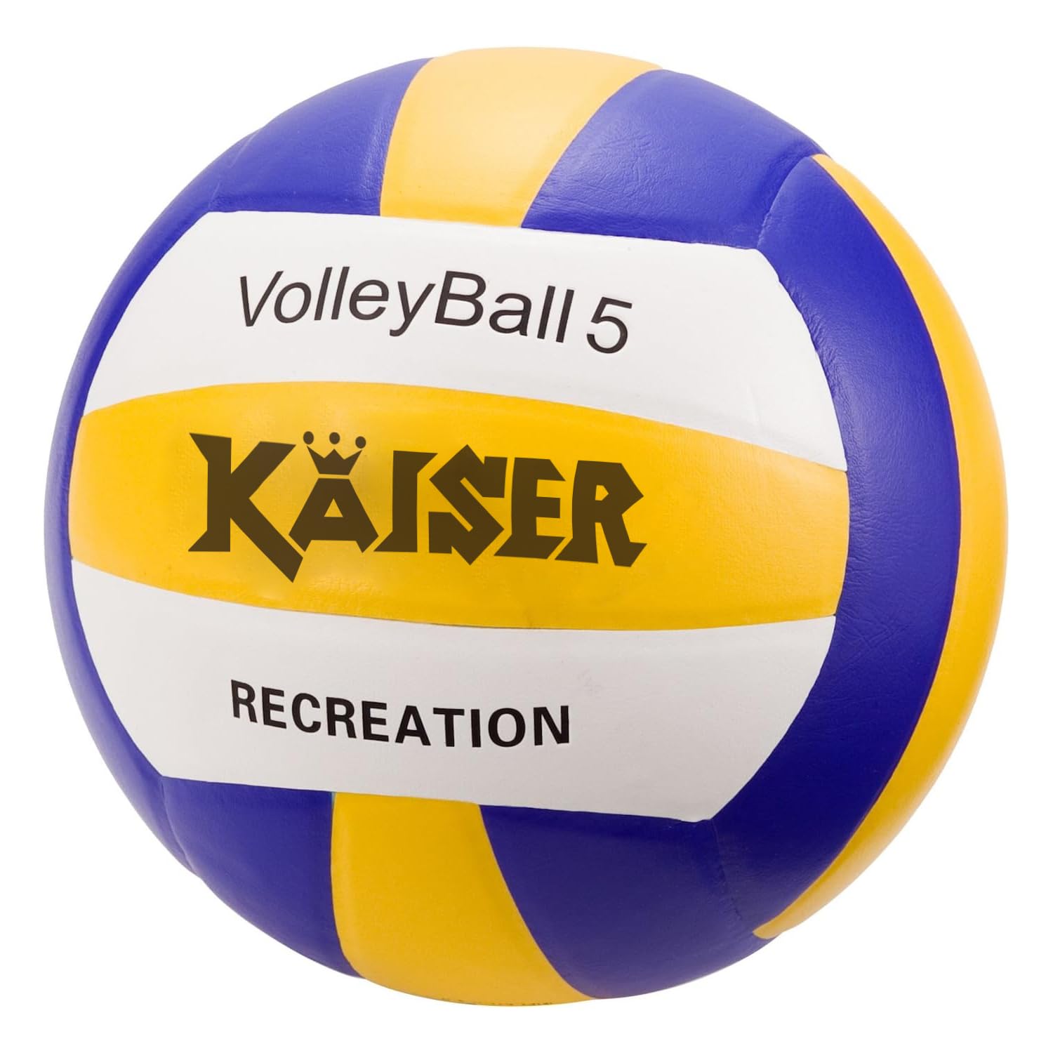 

KAISER PVC Volleyball, Size 5 (KW-226), Boxed, for High School Students and Adults, Practice, Leisure, and Family Sports