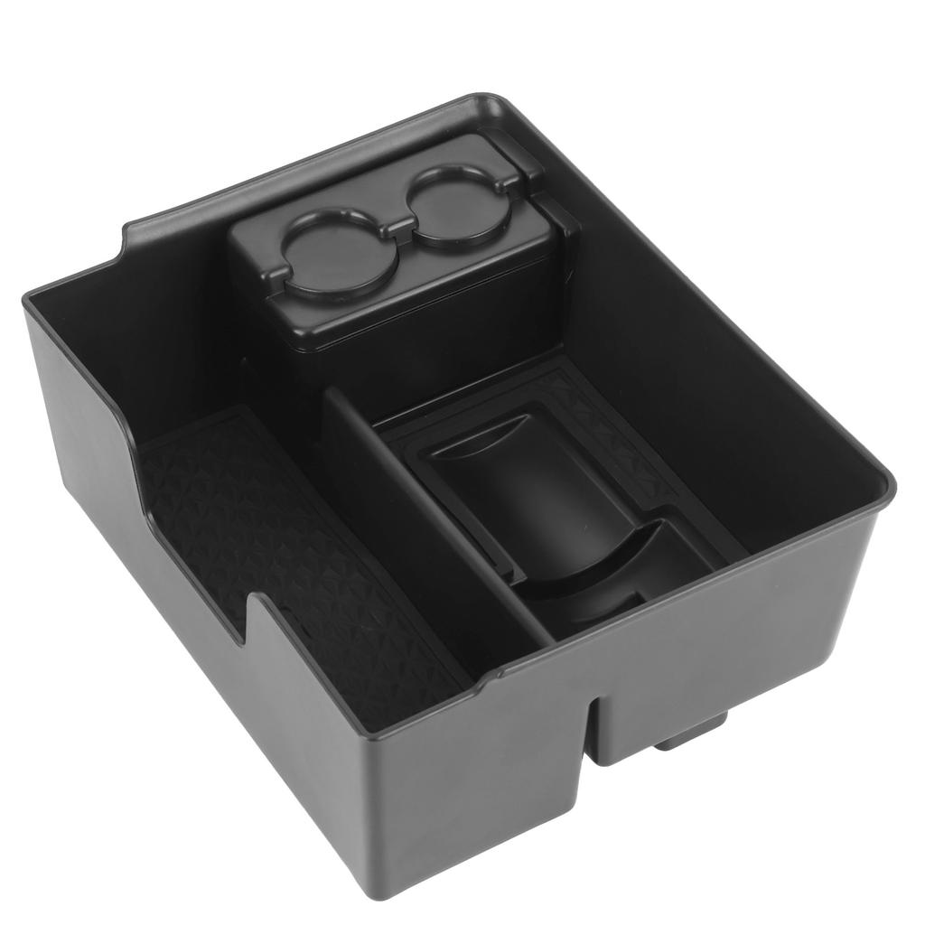 Vehicle Interior Central Storage Box Cup Holder Car Accessory for Tesla Model 3Y