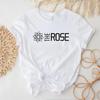 La T-shirt Kpop Rose Estetica Magliette KPOP Back To Me Maglietta Top Gruppo Coreano Donna Maniche Corte Top Regalo per i Fan