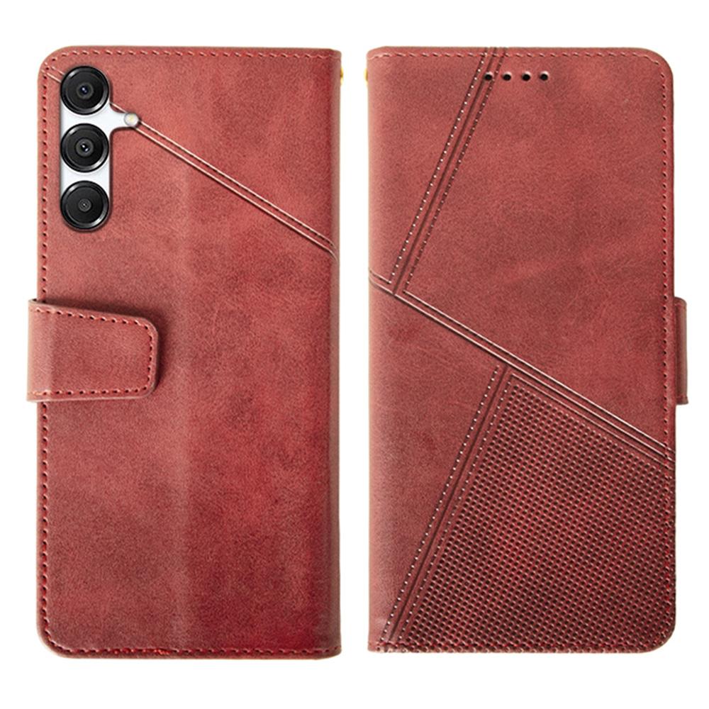 IDEWEI For Samsung Galaxy A26 5G Case Leather Wallet Phone Cover Stand Calf Texture
