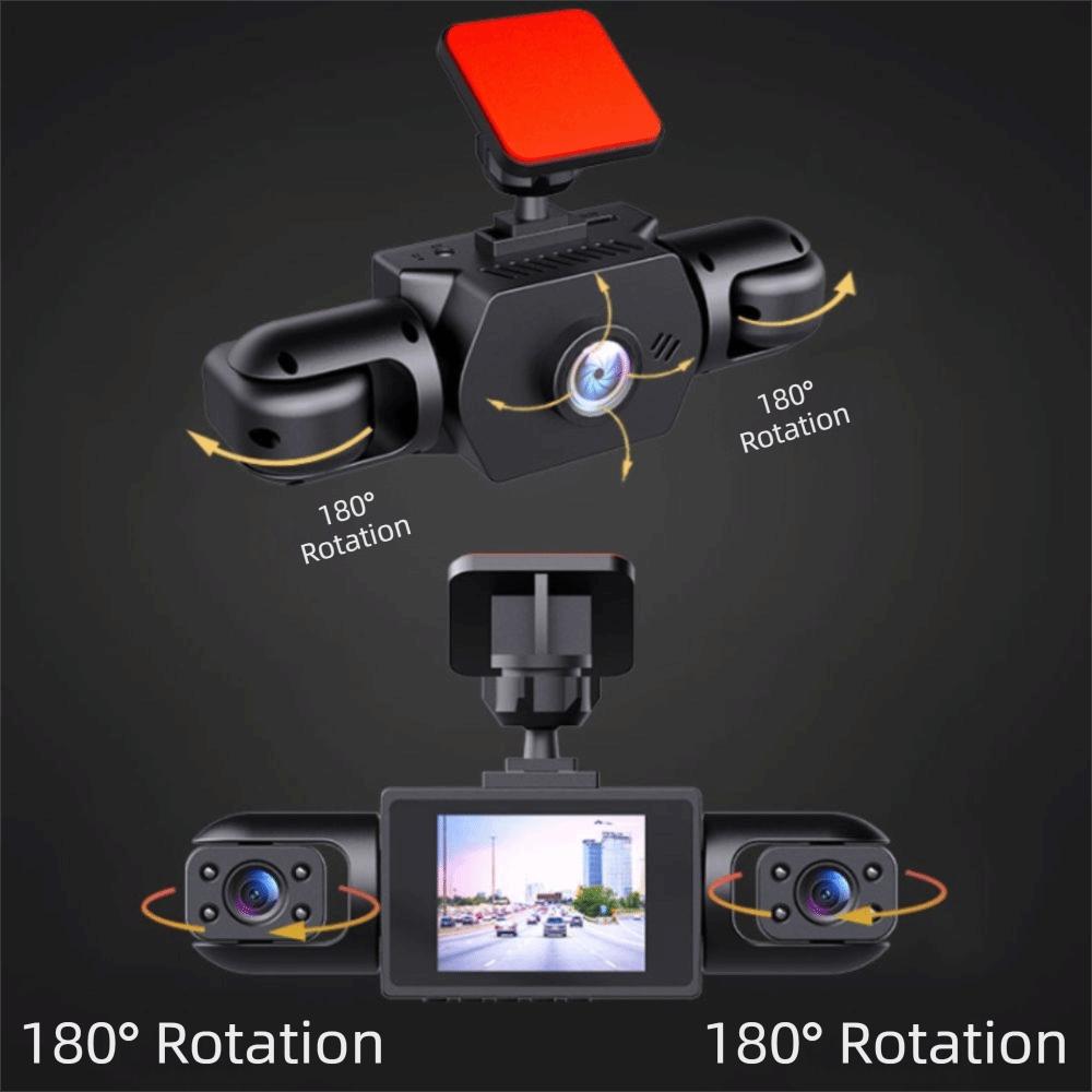 Full HD Recording Dash Camera System Night Vision 360 Degree Dash Cam For Taxi Fleet