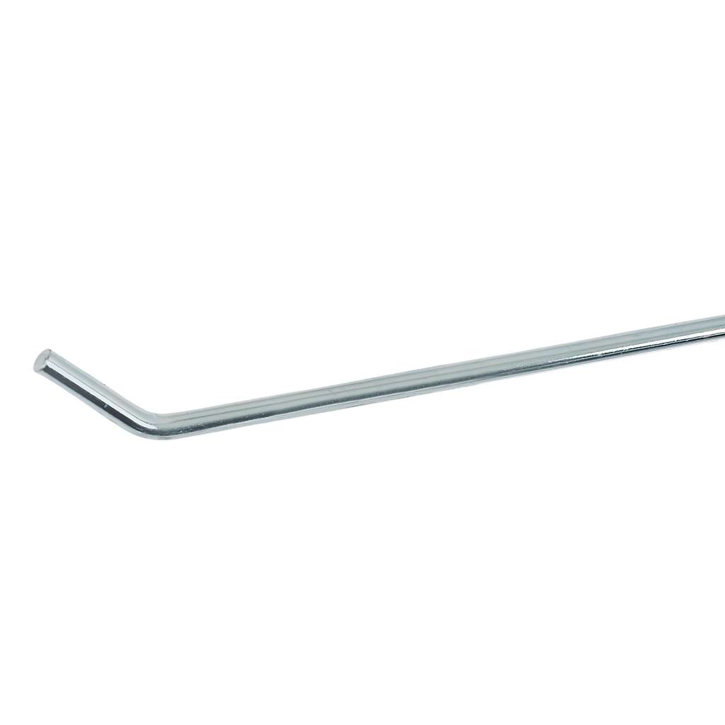 Single perforated hanger EURO Mega-M L-25cm fi4 zinc N