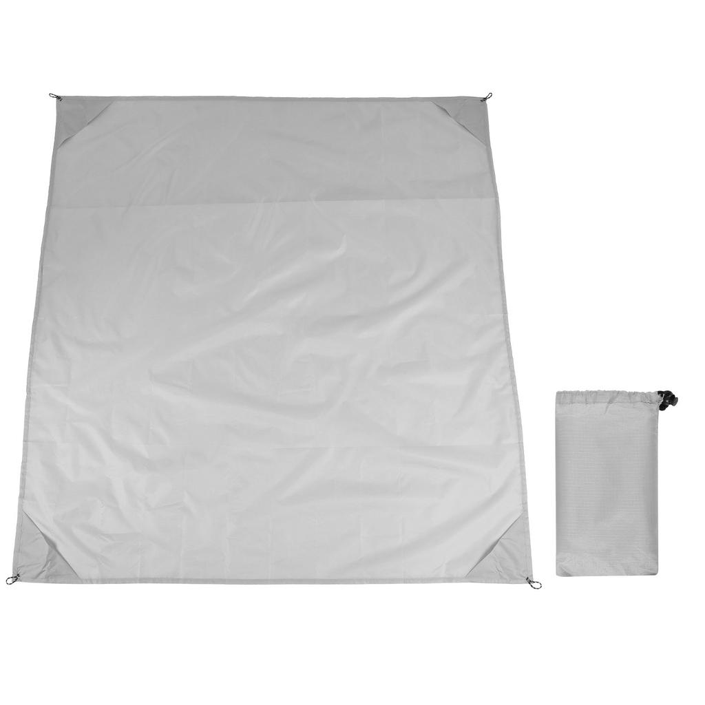 Outdoor Pocket Blanket Picnic Mat Waterproof Oxford Cloth Beach Blanket Sandproof MatGray