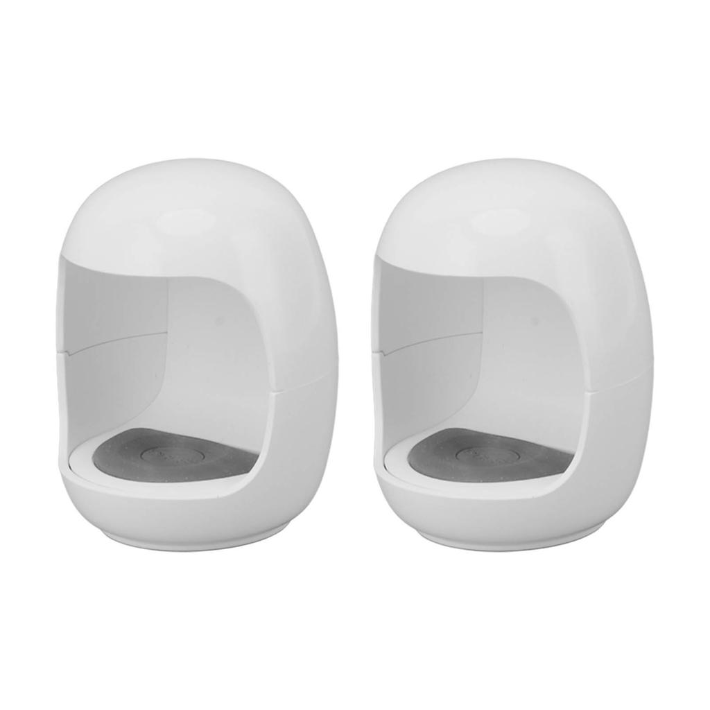 2 Stück Mini LED Nagellampe Niedliche Mini Eierschale Schnelltrocknend Tragbare UV Gel Nagellampe für Heimnagel