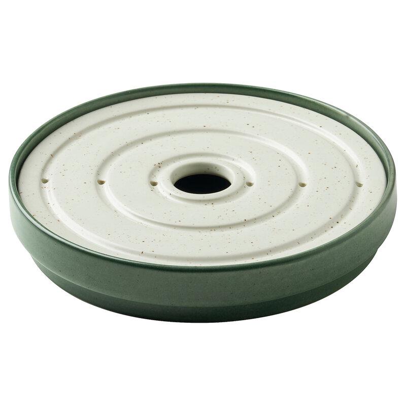 IKEA HUSKBLOMSTER Ceramic Tea Tray