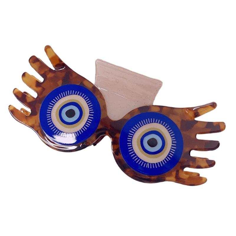 Acetate Pharaoh Hair Claw Clip with Egyptian Lookings Nonslip Claw Clip For Women Cultural Event Gathering