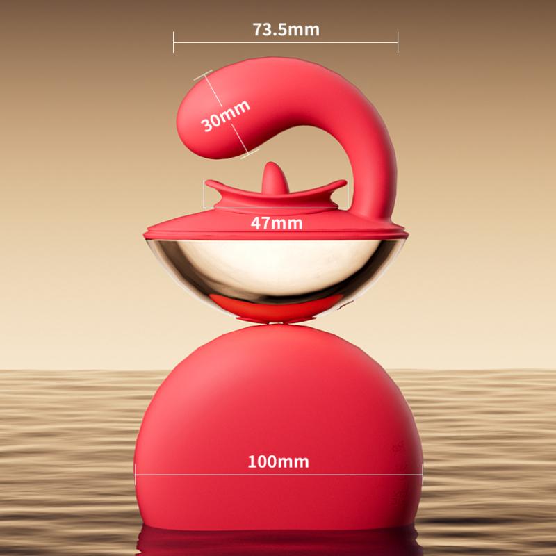 G Spot Vibrator with Tongue Licking Vagina Clitoral Stimulator for Women Adult Sex Toys Anal Dildo for Female Masturbation 18+