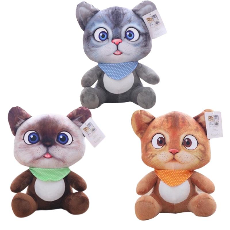 Japanese Long Tomato Cat Plush Toy Pillow Cute Stuffed Animal With Soft Pp Cotton Fill