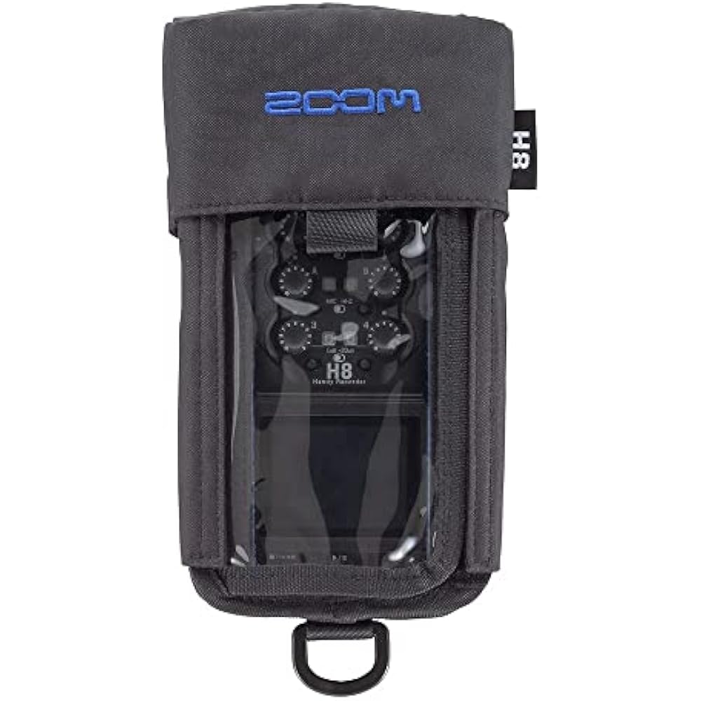 

ZOOM H8/H5 Studio Exclusive Protective Case, Splashproof, Clear Cover, Can Be Operated While Atta...