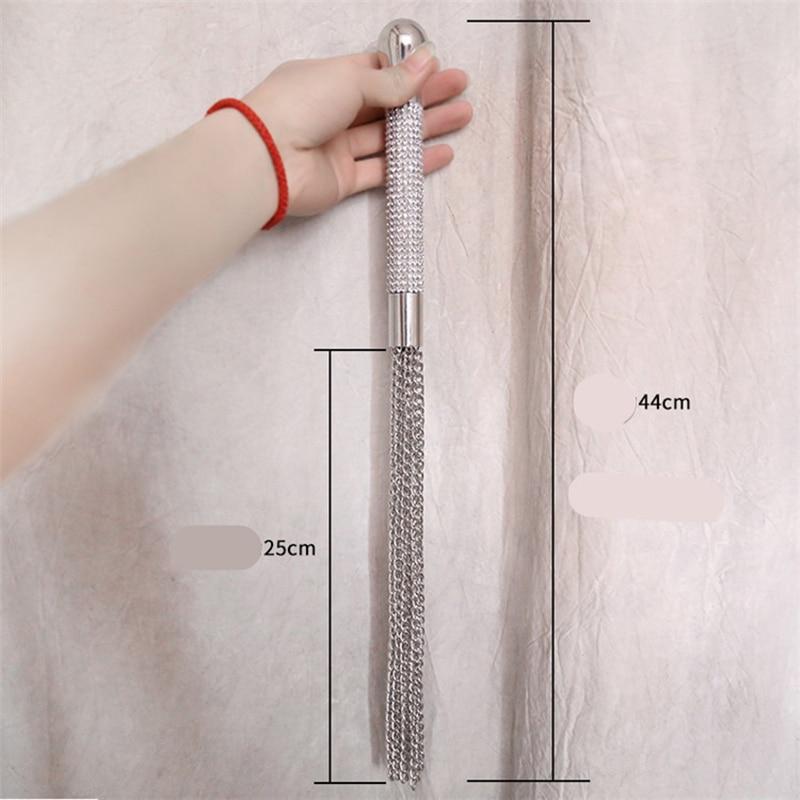 Metal Chains Whip Ass Spanking Bondage Slave Pentru cupluri Sex Toys
