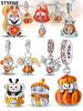 Copper Plated Original Charms Autumn Squirrel Pumpkin Carriage Beads Fit Bracelet Women'S Jewelry Gift