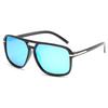 Classic Oversized Men Sunglasses UV400 Protection Big Plastic Frame Vintage Unisex Driving Shades Fashion