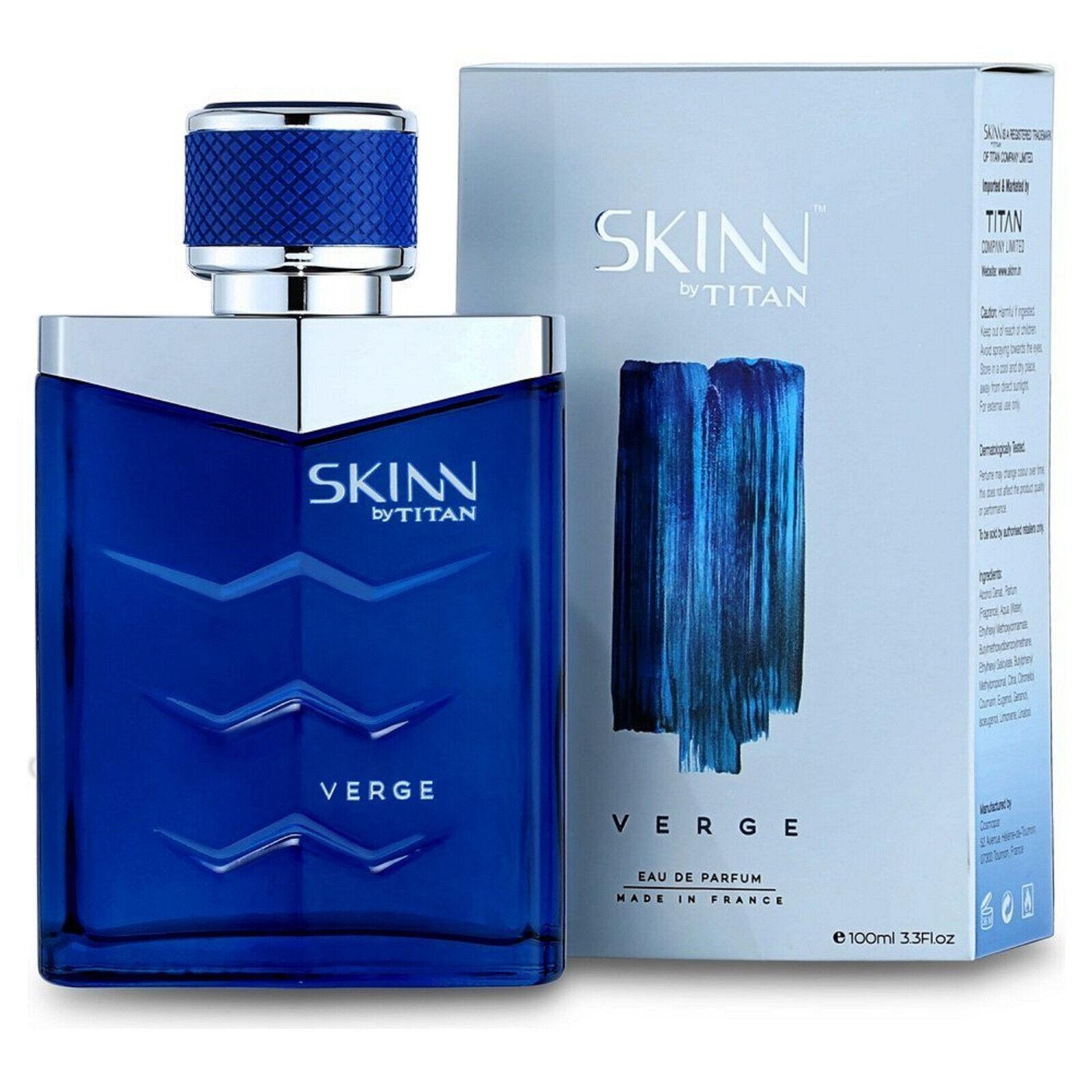 

SKINN BY TITAN VERGE EAU DE PERFUM MADE In France Perfume for Men 100 ML PV107