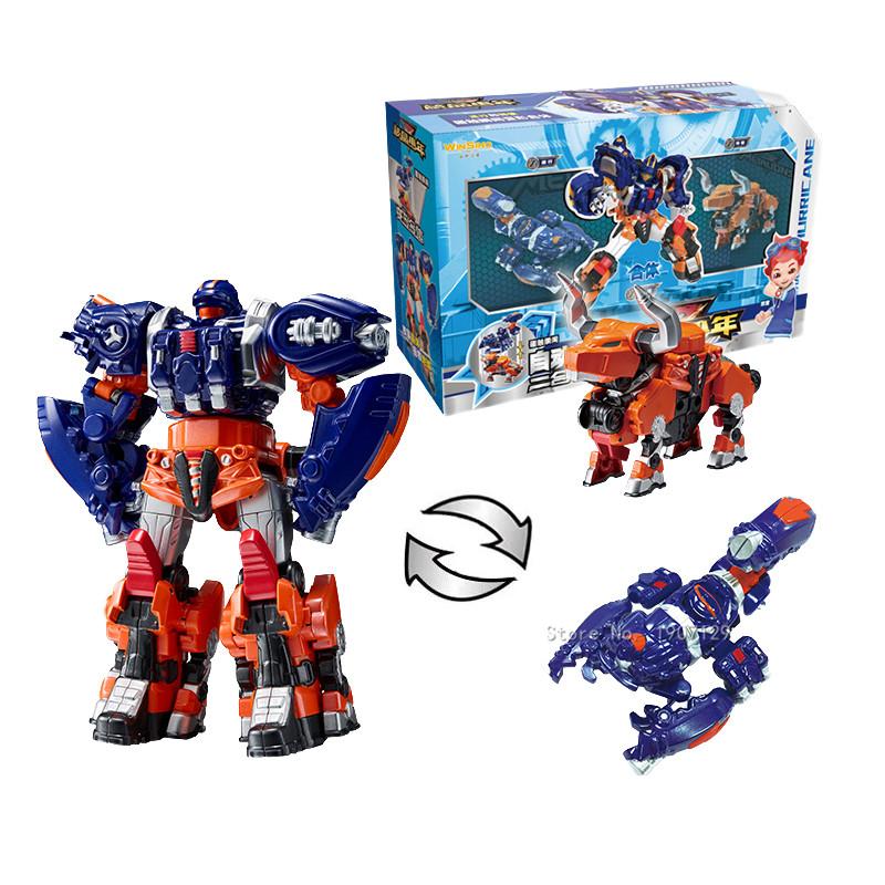 

2 в 1 METALIONS трансформирующиеся животные в роботов игрушки корейская анимация деформация лев/овца/скорпион игрушки для ребенка подарок