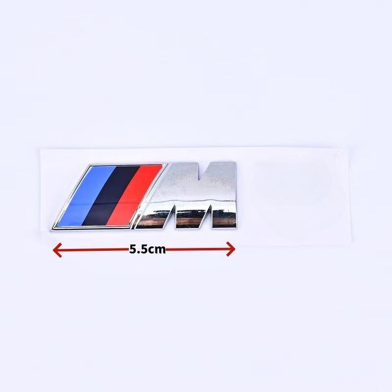 

Applicable to BMW AB trunk badge M1 M2 M3 M4 M5 M6 M7 decorative accessories sticker 5.5cm M logo