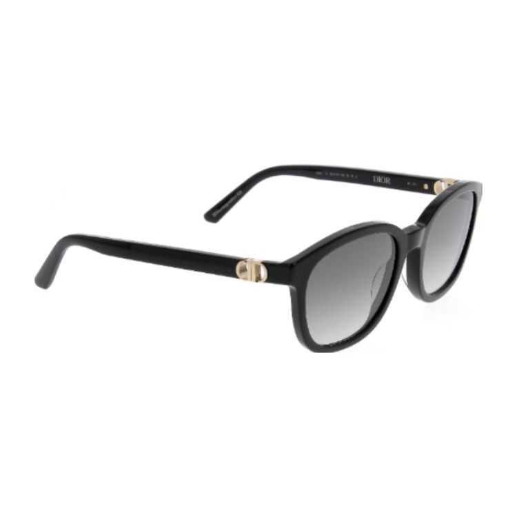 Dior Logo Irregular Frame Sunglasses Women Sunglasses Black 30MONTAIGNEMINIR3I