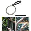 Portable Stainless Steel Pocket Wire Saw with Handle Manual Cutting Chain Saws Labor-saving Hand Tool for Camping