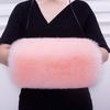 Cozy Faux Fur Muff Sleeve Hand Warmer - Winter Plush Tube Glove