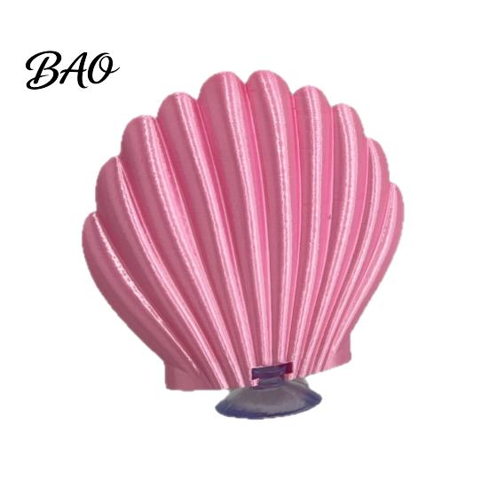 Betta Fish Hammock Shell, with Suction Cup, Resting Tank Platform Platform, Aquarium Accessory for Sleeping Hiding Playing Shell Shape