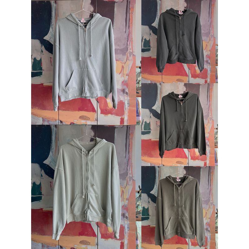 Foreign Trade Original Order Lim * E Women's Washed Old Sports Leisure Hoodie Hoodie Multi-Color 9083-401 1675