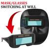 Welding Equipment Electric Welding Mask Auto Darkening Welding Helmet Automatic Dimming for Arc Welding Grinding and Cutting
